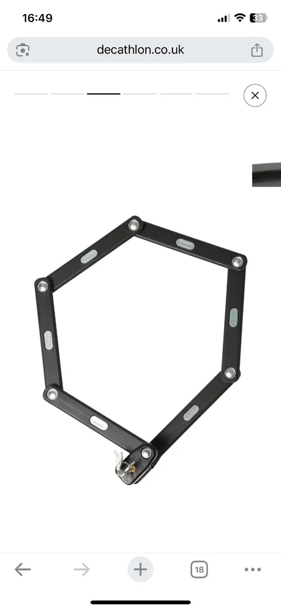 Racing bike Reid + Abus foldable lock - Image 2