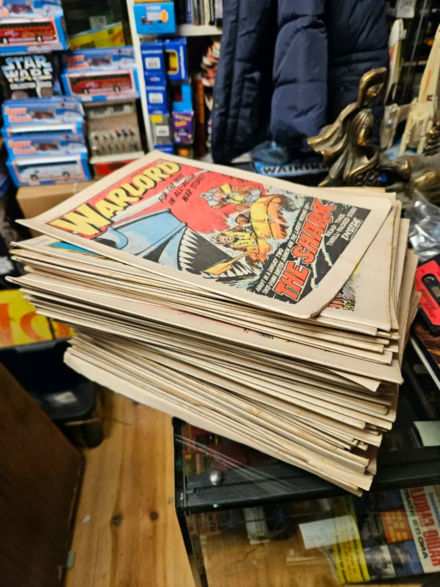 Vintage 1970's Warlord Comics - Image 1