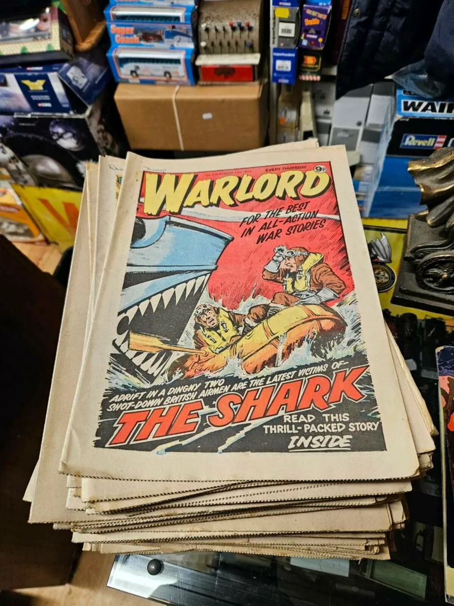 Vintage 1970's Warlord Comics - Image 3