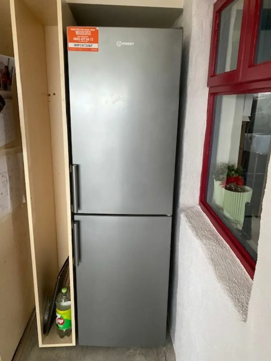 Fridge Freezer - Silver - Image 1