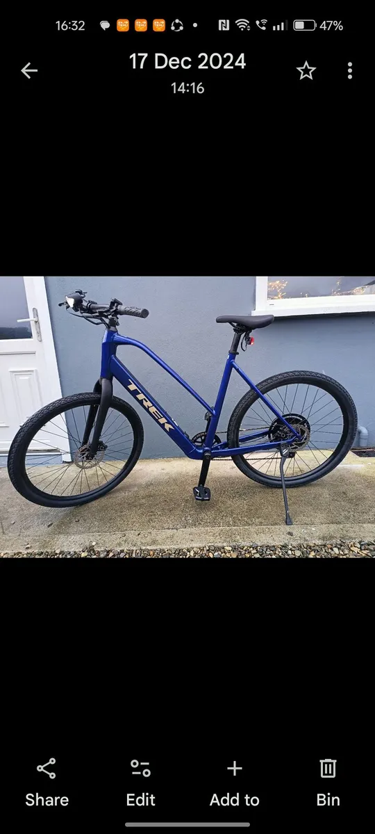 Trek duel sport electric bike - Image 1