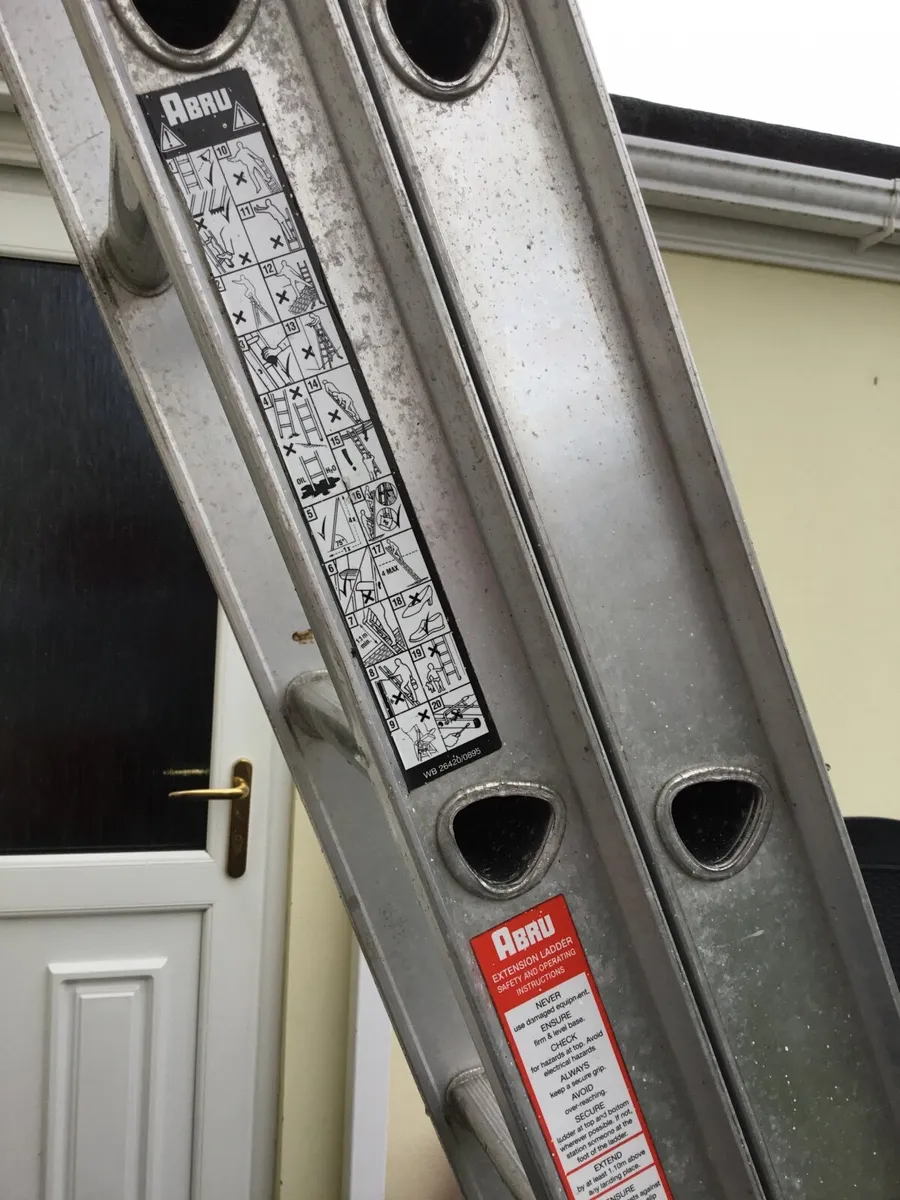 ABRU Starmaster DIY 3.13m ladder, extends to 5.56m - Image 4