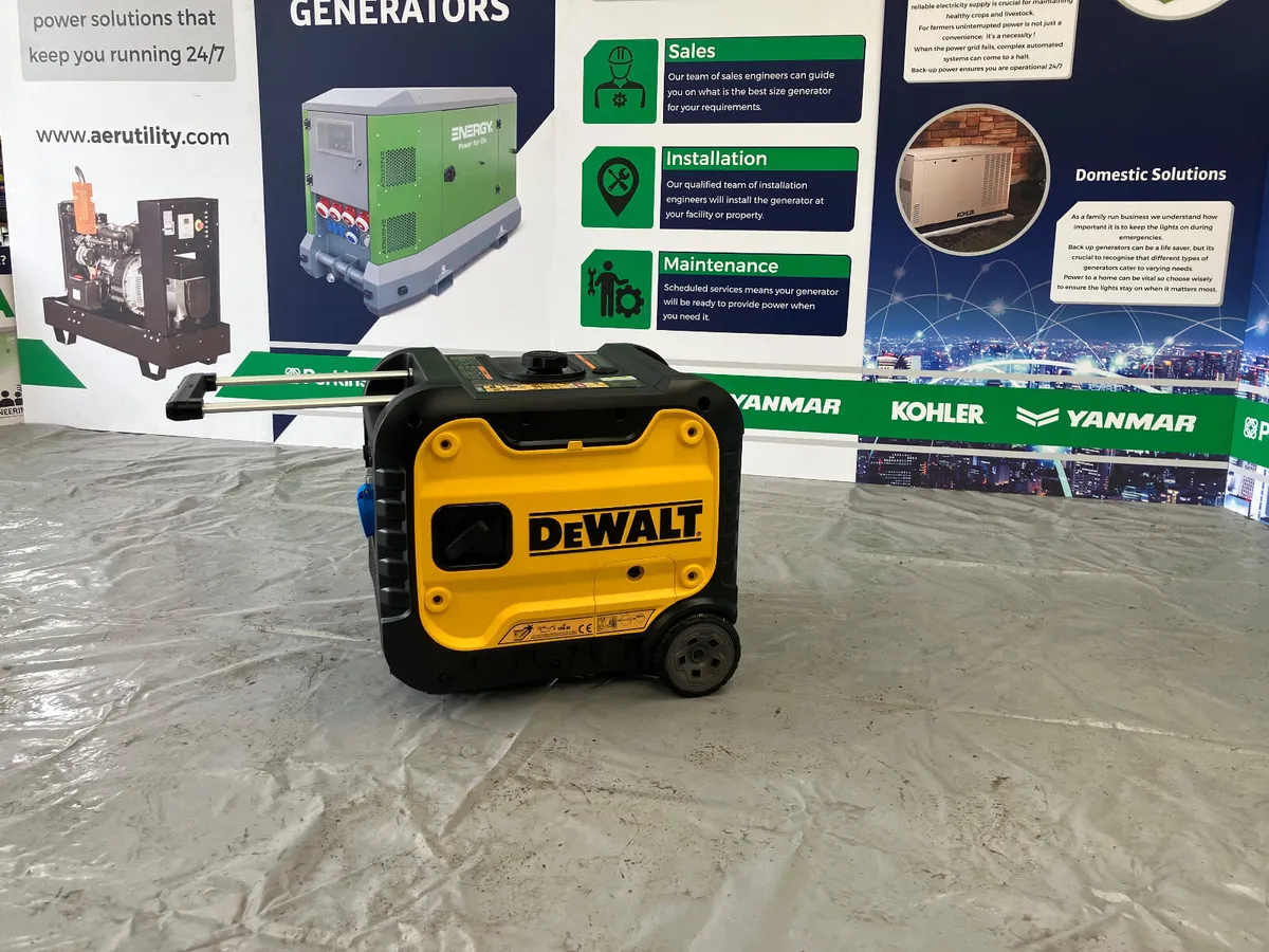 Dewalt 6.5Kva inverter generator - Image 2