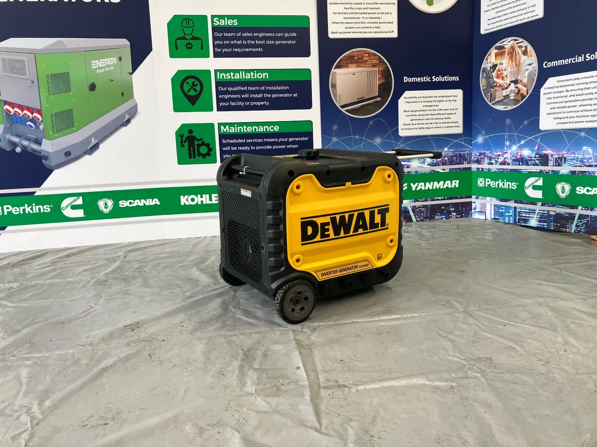 Dewalt 6.5Kva inverter generator - Image 3