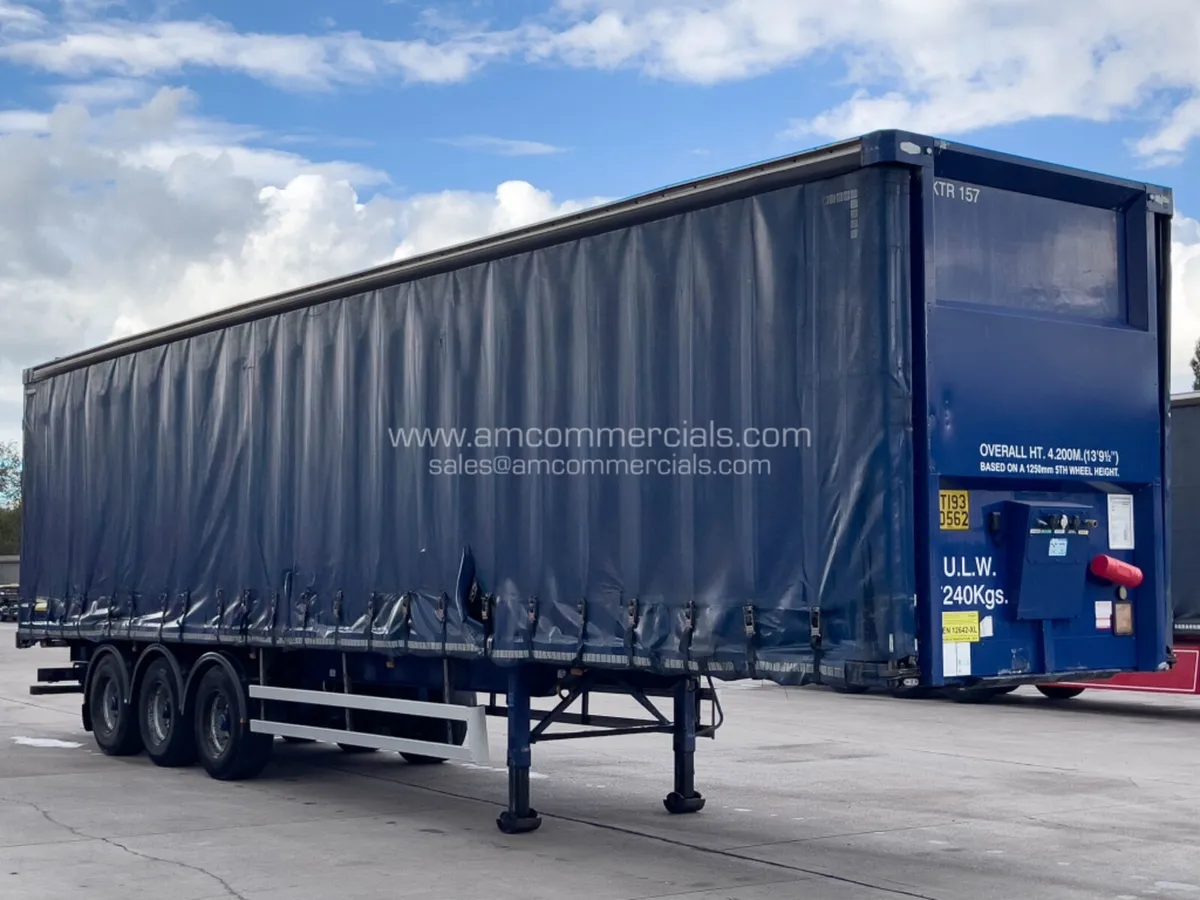 2016 DON-BUR CURTAIN SIDE TRI AXLE TRAILER - Image 1