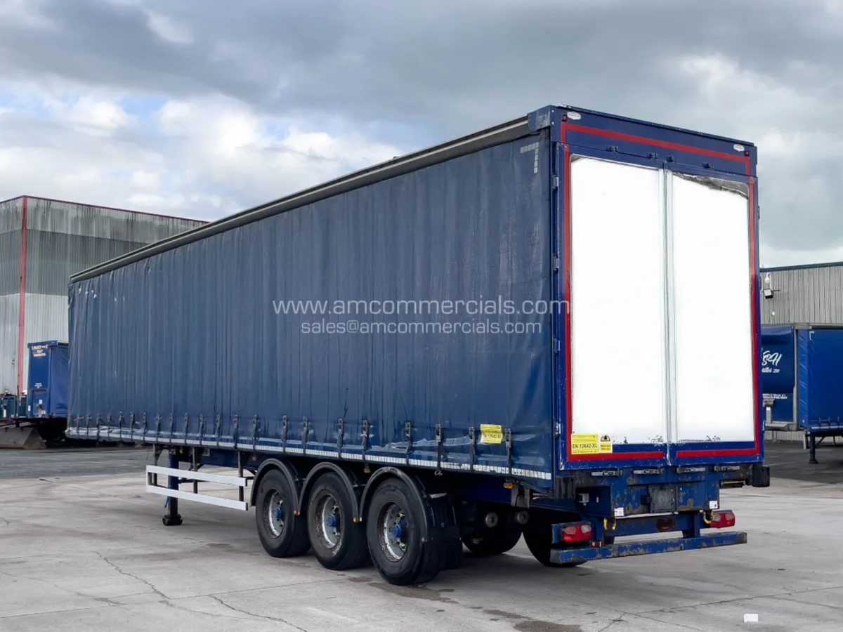 2016 DON-BUR CURTAIN SIDE TRI AXLE TRAILER - Image 4