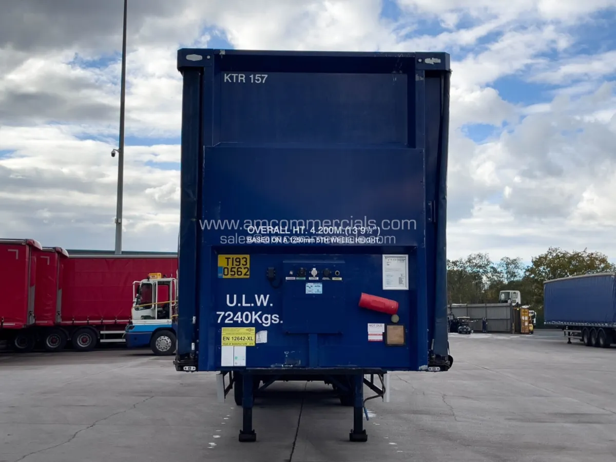 2016 DON-BUR CURTAIN SIDE TRI AXLE TRAILER - Image 2