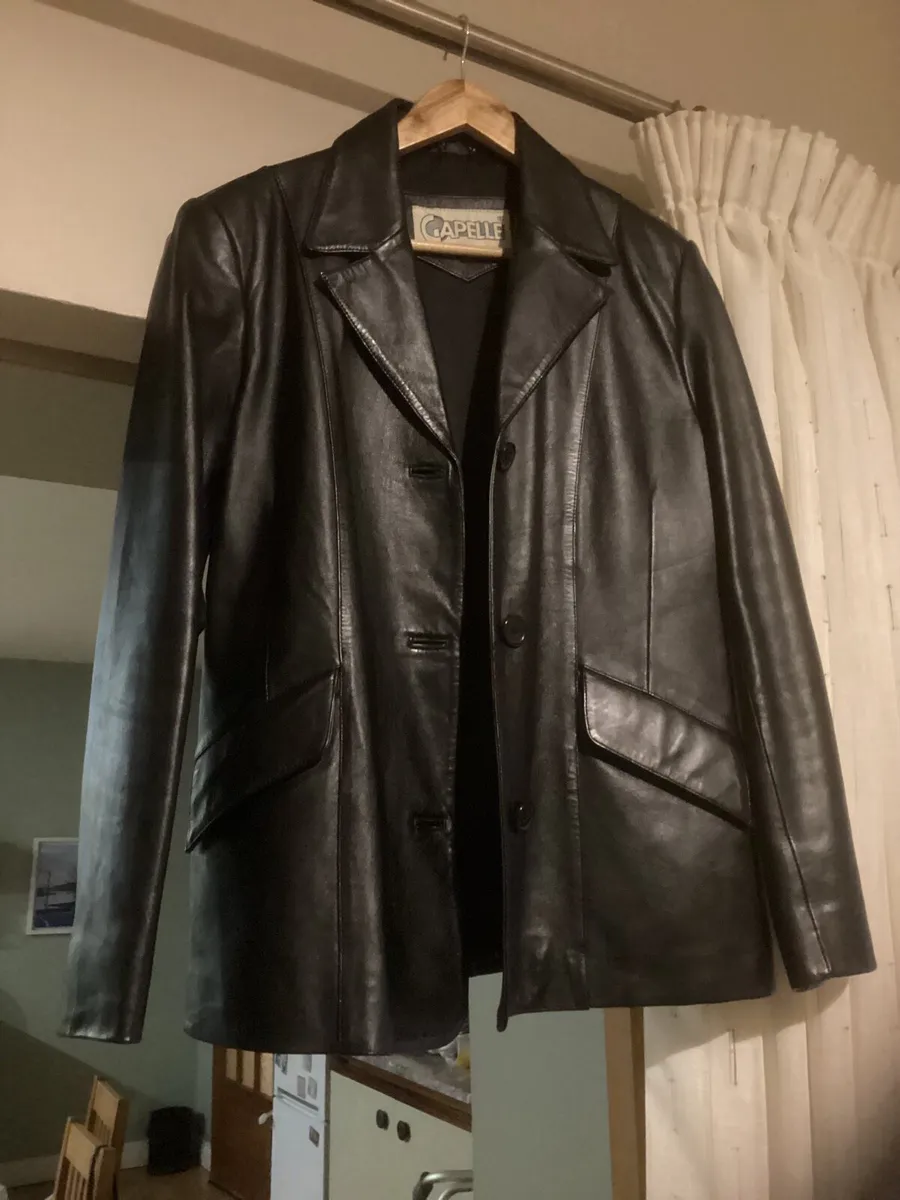Ladies leather jacket - Image 1