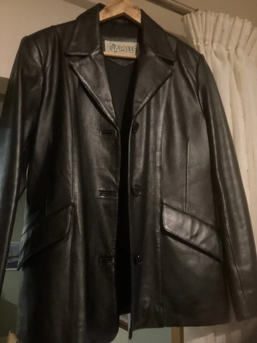 Ladies leather jacket - Image 2