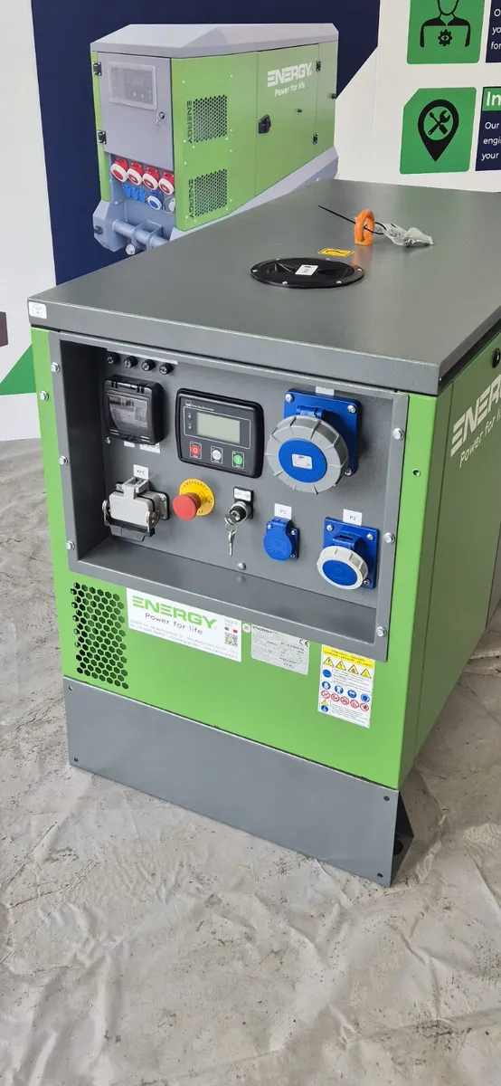 12.5KVA Energy Kohler engined Italian Generator - Image 1