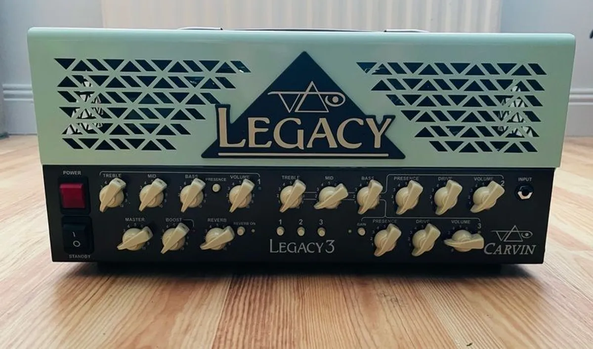 Carvin Legacy 3 VL300 Vai Guitar Amp Head -As New - Image 2