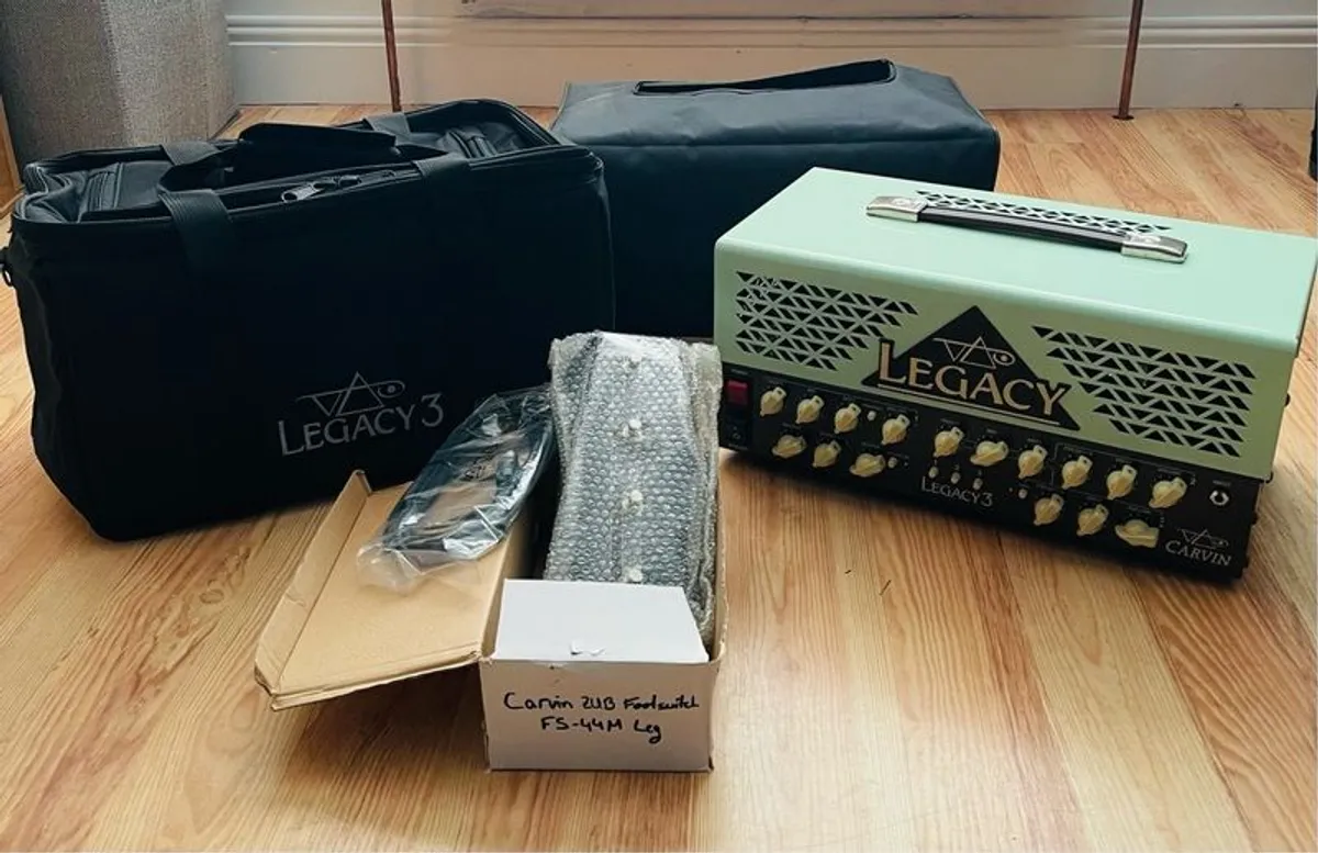 Carvin Legacy 3 VL300 Vai Guitar Amp Head -As New - Image 3