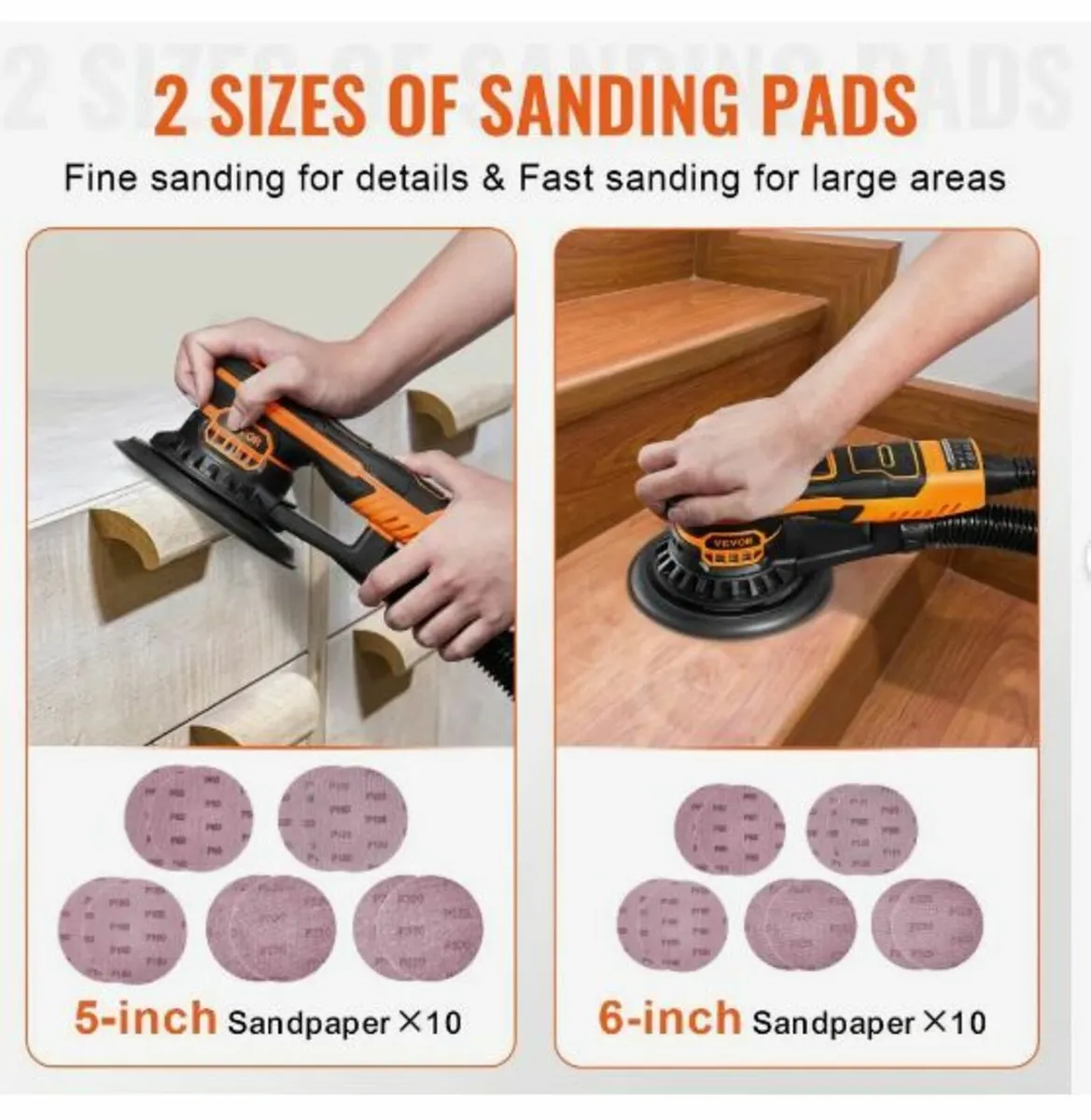 Random Orbital Sander 5 & 6-Inch - Image 3
