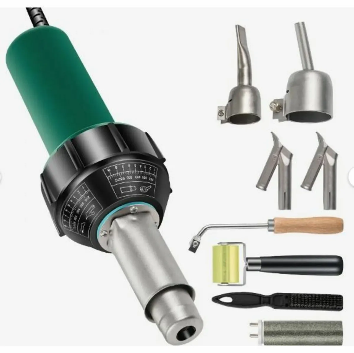 Roofing Welder, 8 Pcs PVC Welding Gun, 1600W - Image 1