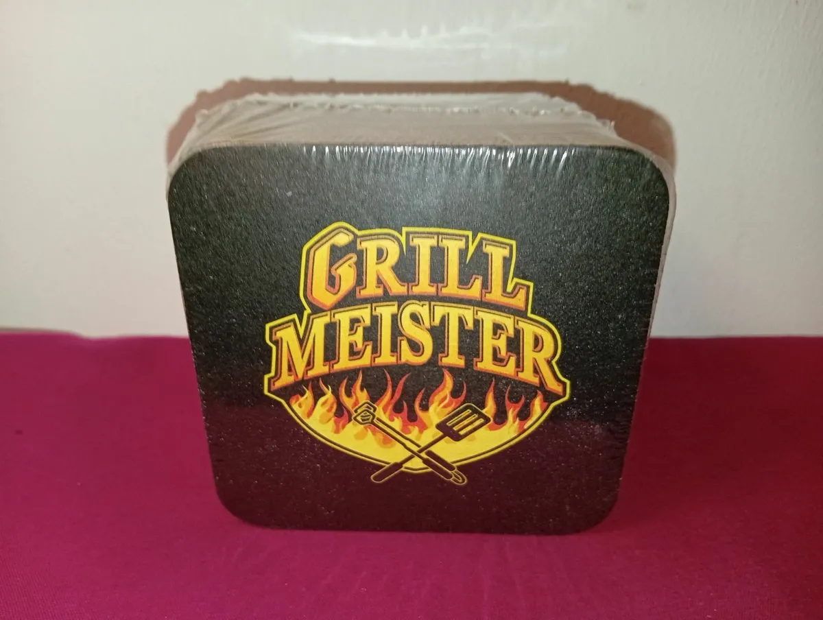 Pack Of 50 Unopened Unused Grill Meister Beer Mats - Image 1