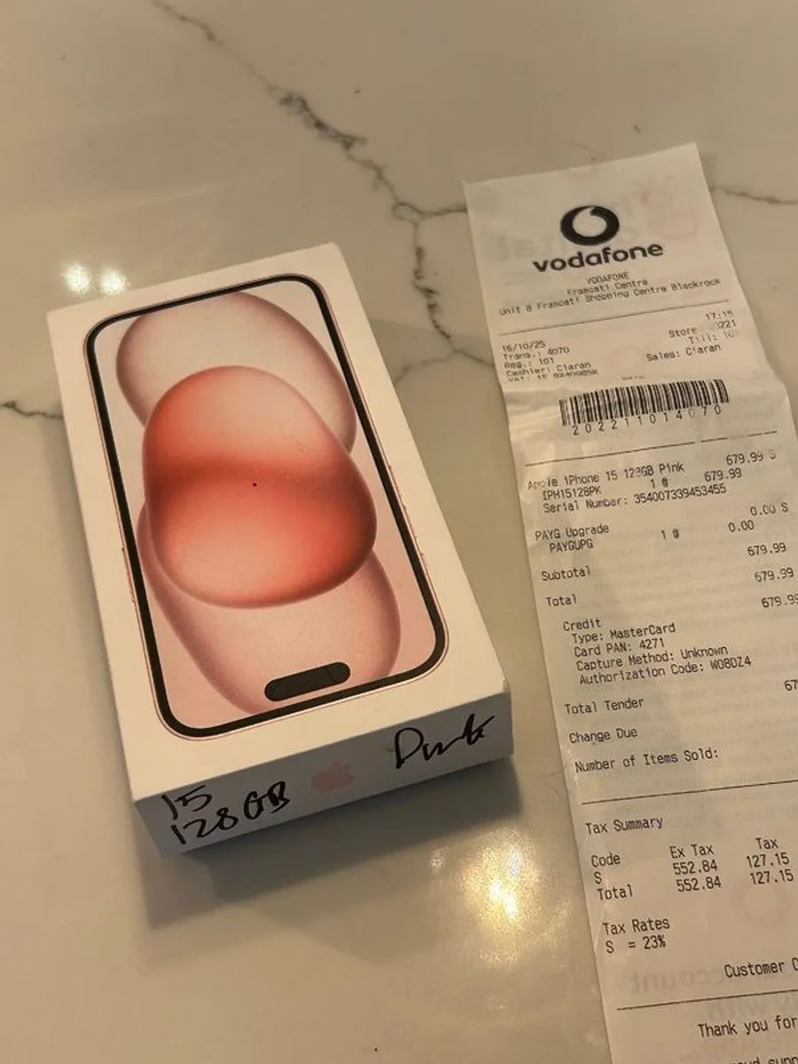 Iphone 15 128gb New! - Image 1