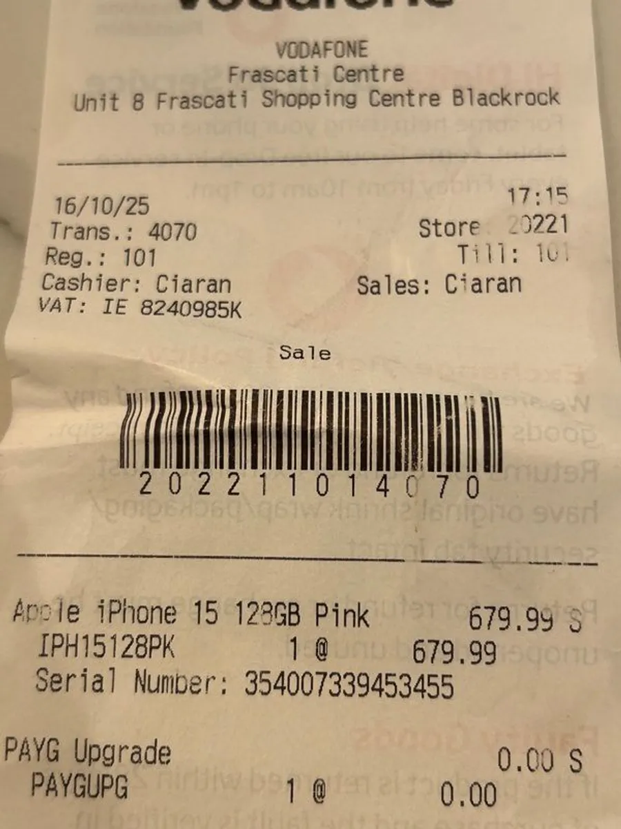 Iphone 15 128gb New! - Image 2