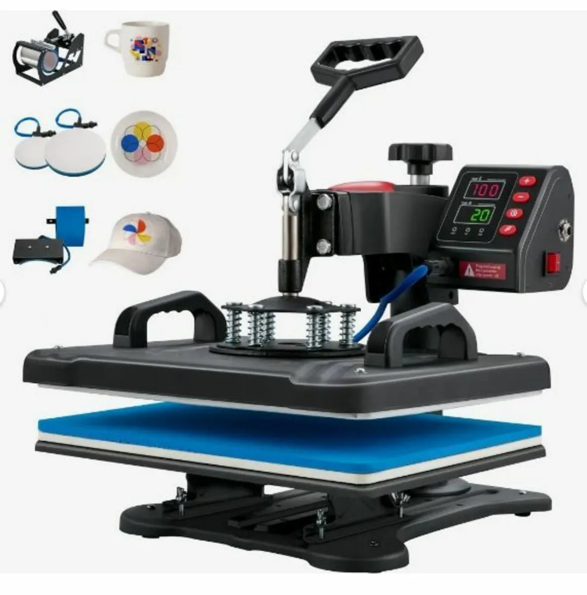 Heat Press, 5 in 1 Heat Press Machine Machine - Image 1