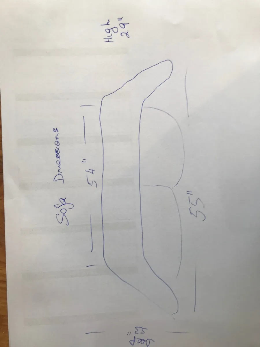 Two seater sofa - Image 2
