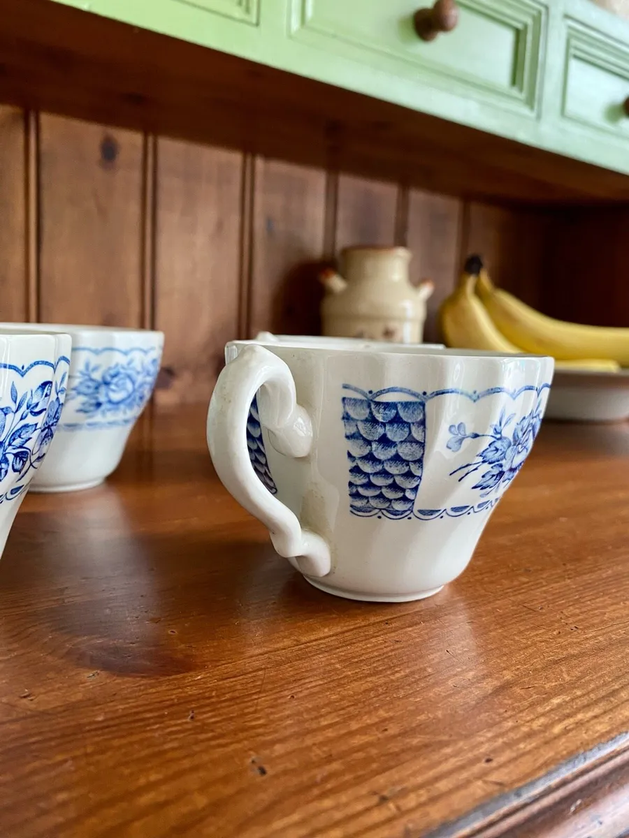 Myott Melody Fine Ironstone Teacups - Image 4