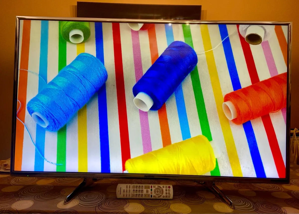 Panasonic 49 inch Smart TV - Silver design - Image 1