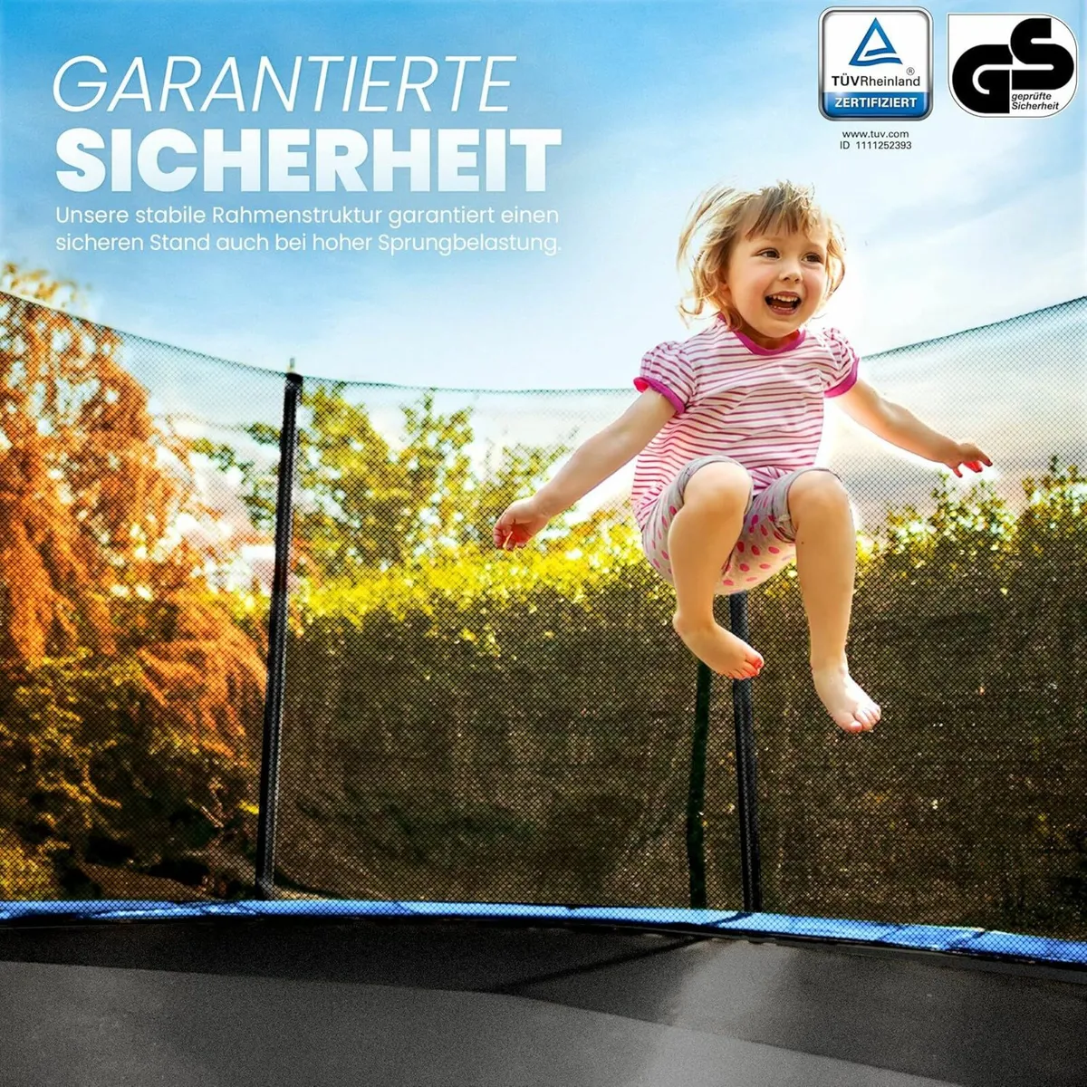 14ft Garden Trampoline 427 CM - Image 2