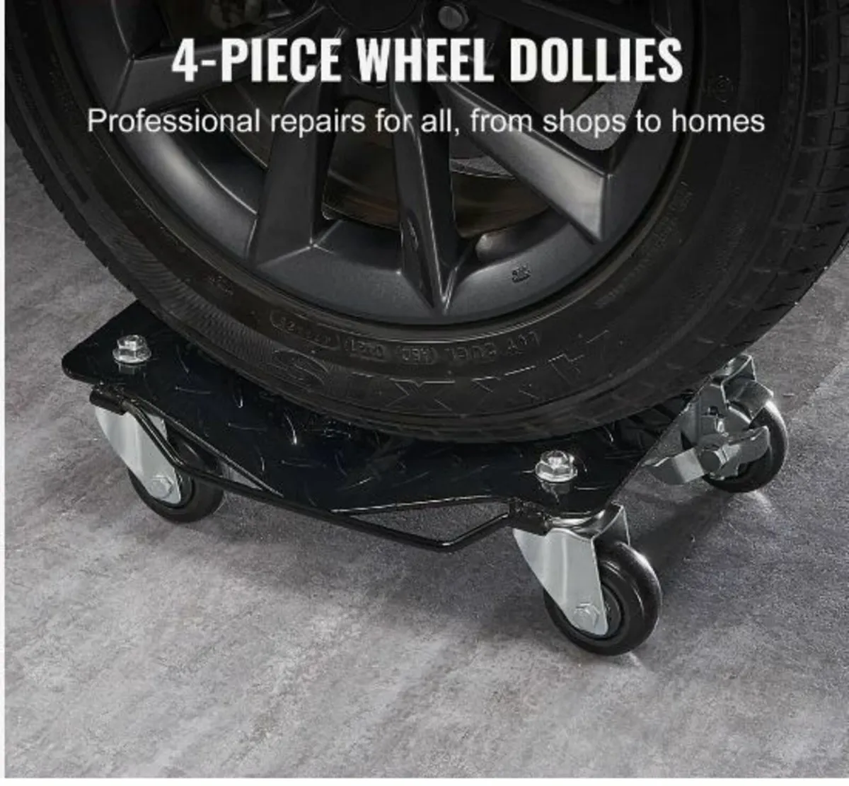 Car Dolly Wheel Tire Dolly 4 PCS Heavy - Image 3