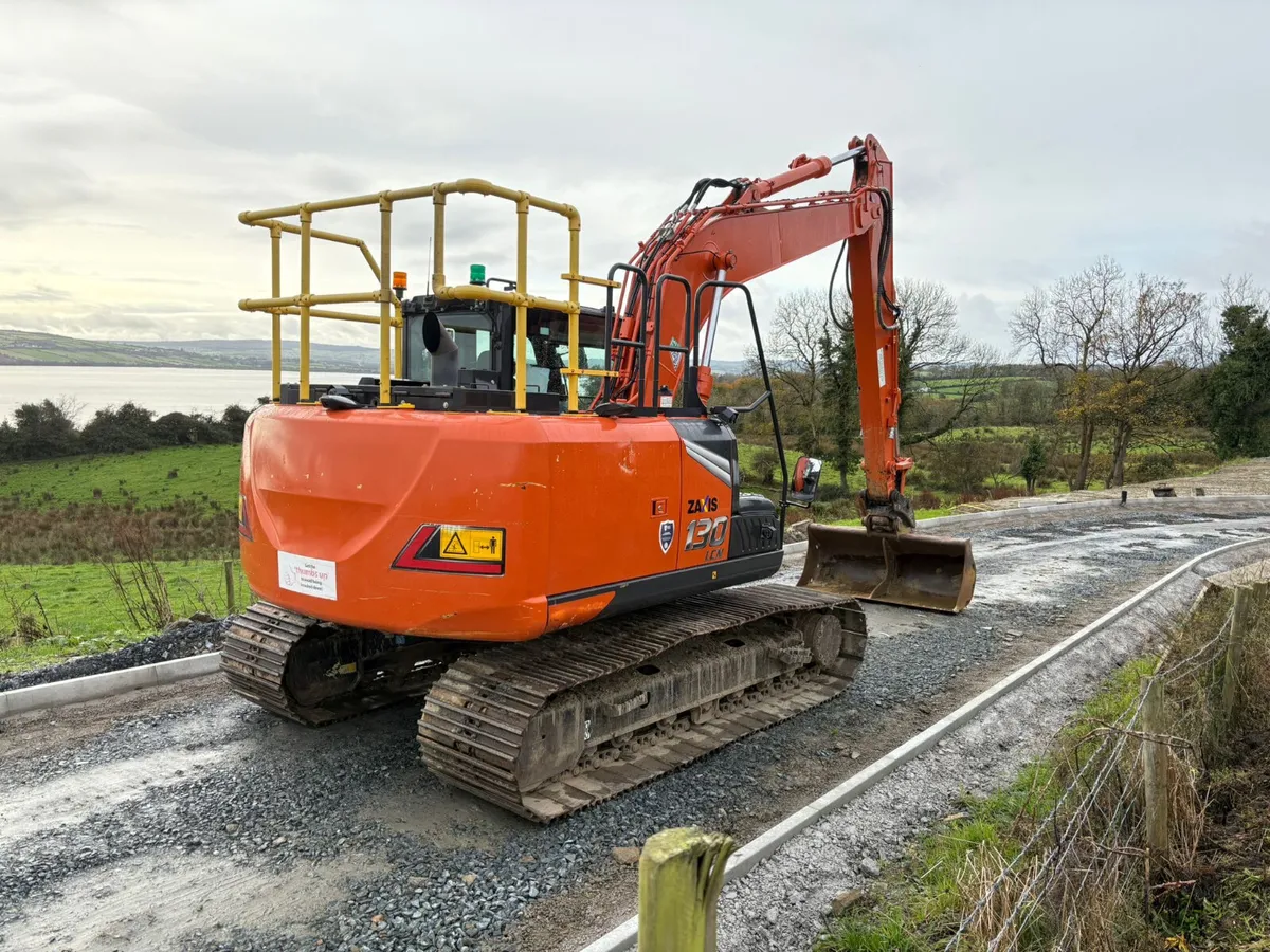 2023 Hitachi ZX 130-7 LCN Tracked Excavator - Image 3
