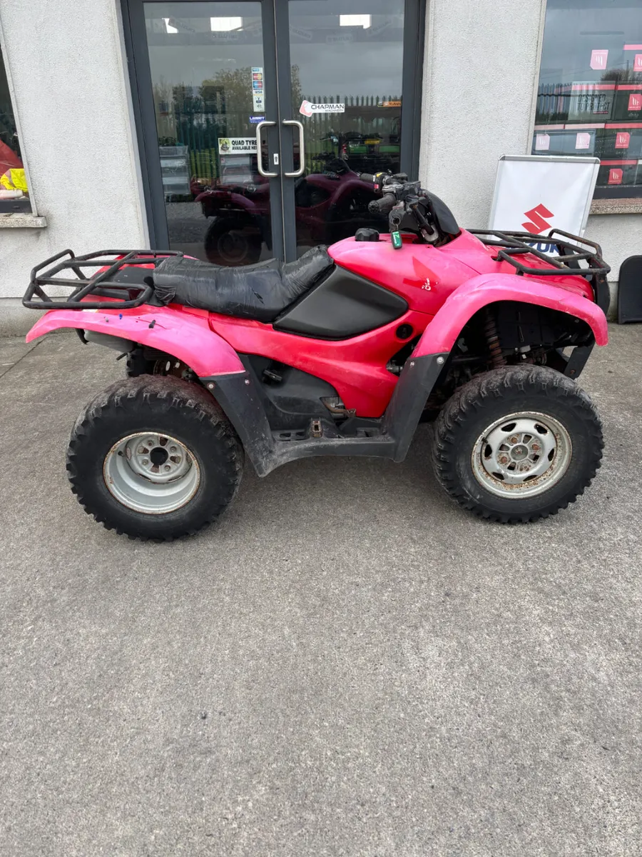 Just traded in… Honda TRX 420 - Image 1