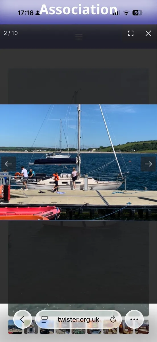 Twister 28ft Sail Boat 1984 - Image 2