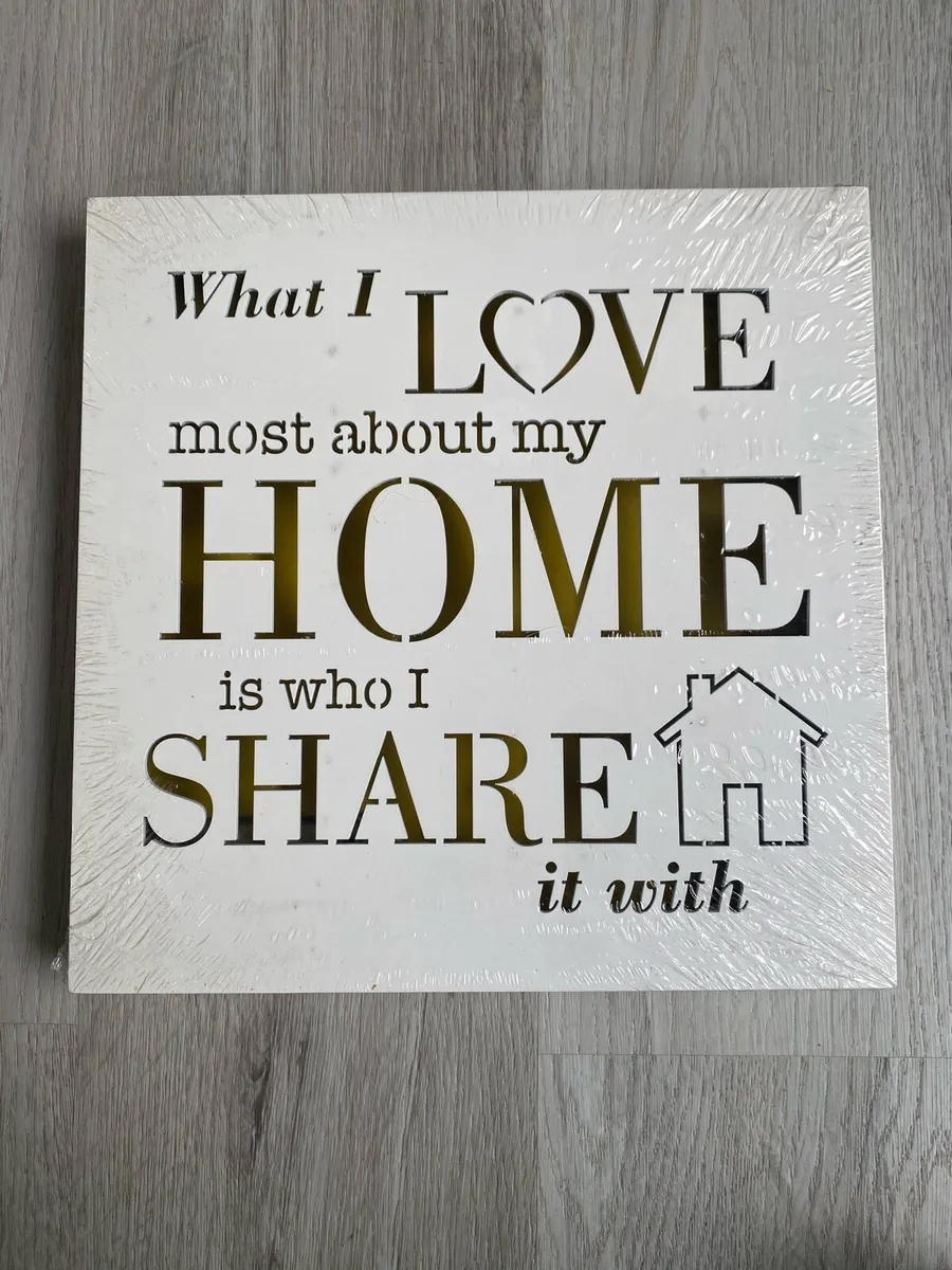Home Decor Light Box - “What I Love Most About..” - Image 1