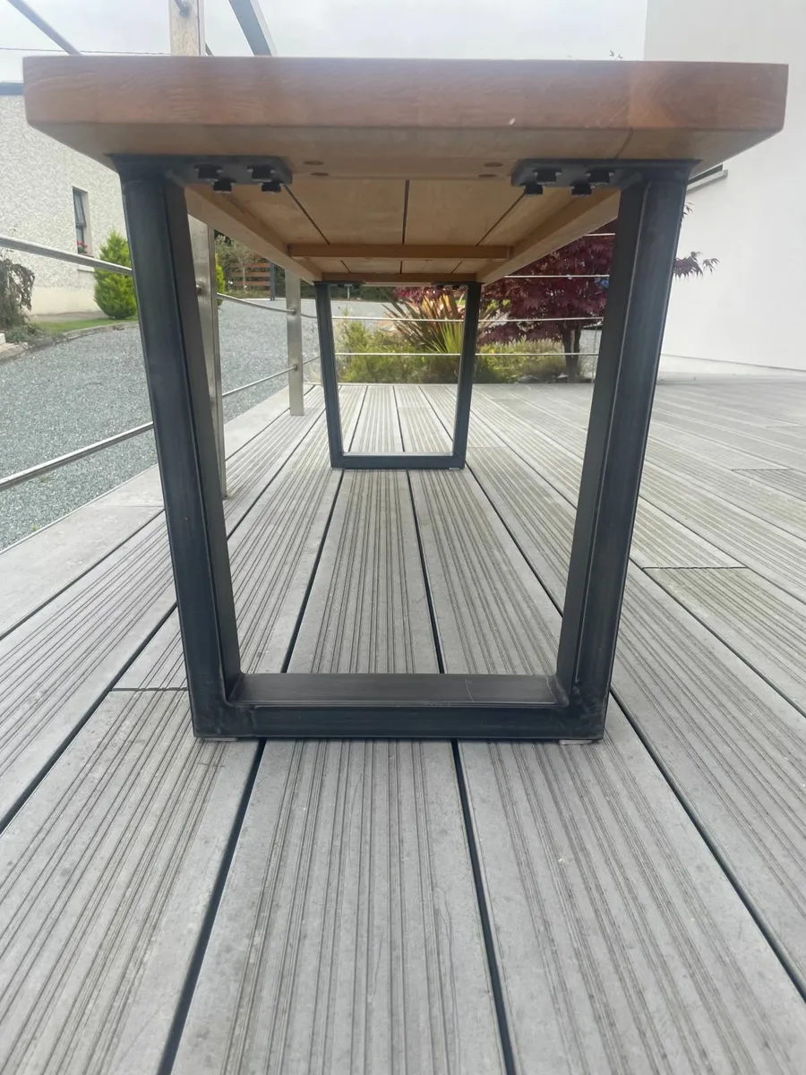 EZ Living Dining Oak Bench 160 cm - Renvyle Bench - Image 4