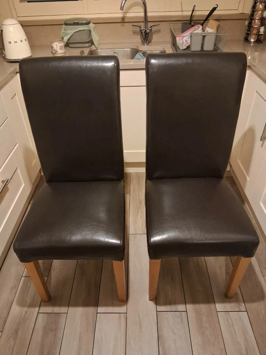 Leather Chairs - Image 2