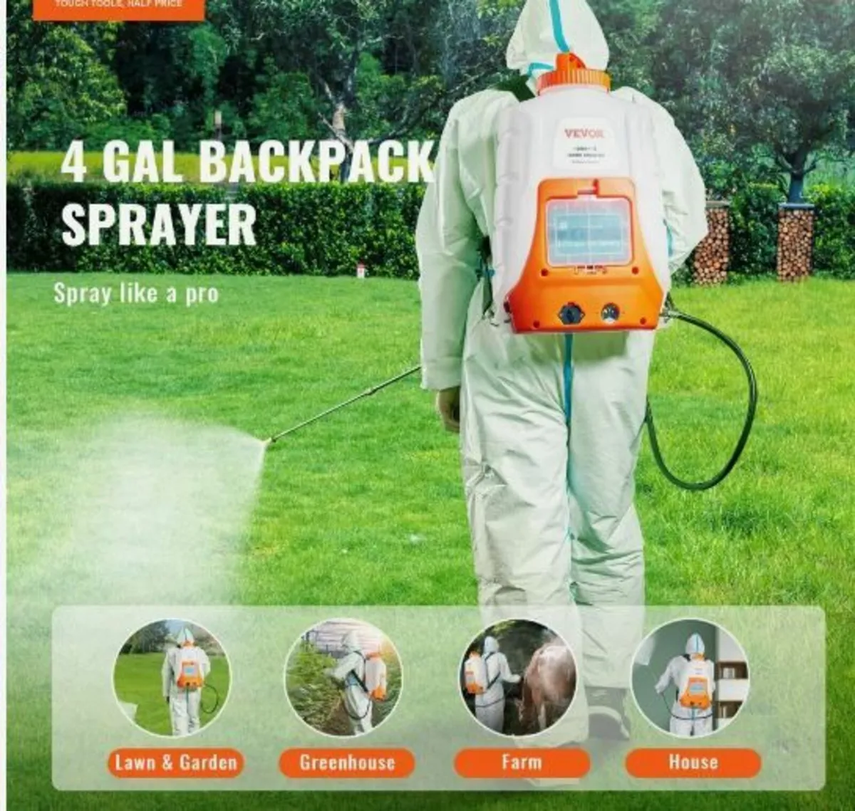 Battery Powered Backpack Sprayer - Image 3