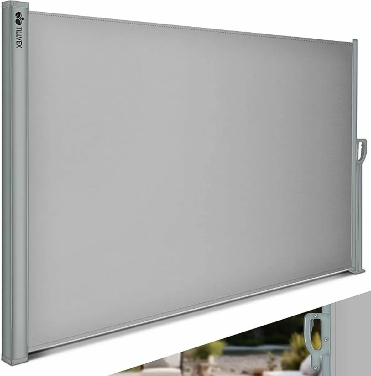 Side Awning 160 x 400 cm Privacy Screen UV Protect - Image 1