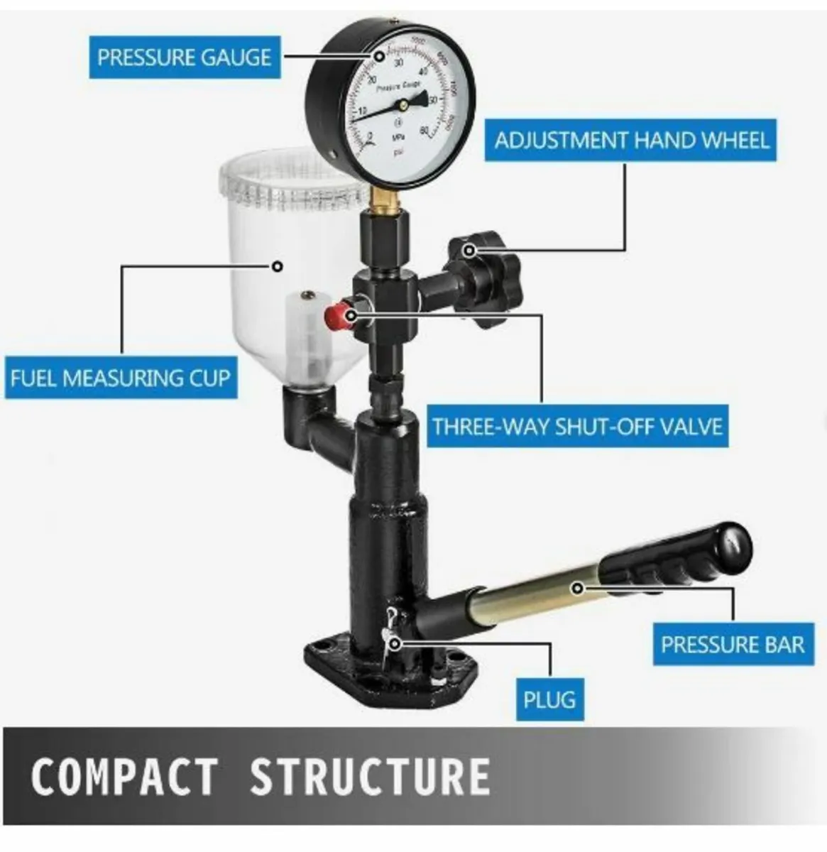 400Bar 6000PSI Diesel Fuel Injector - Image 4