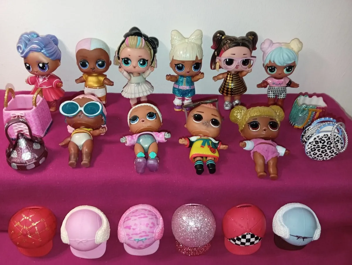 Collection Of Lol Mini Dolls Plus Extras Large LOL - Image 1
