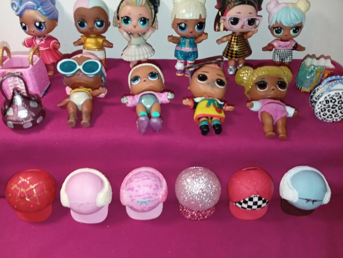 Collection Of Lol Mini Dolls Plus Extras Large LOL - Image 3