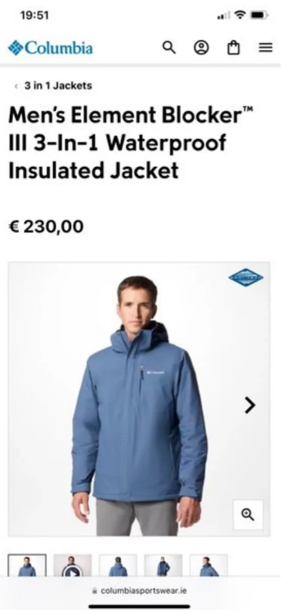 Columbia Mountain Jacket 3 in 1 - Image 3