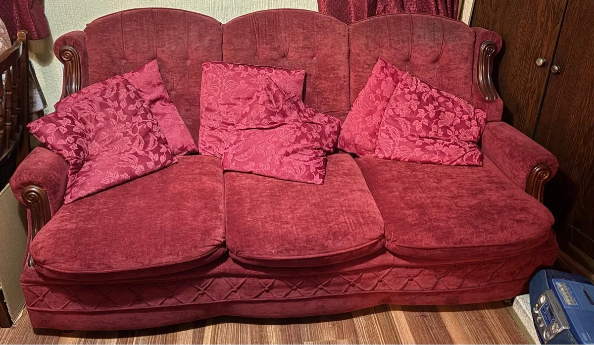 Sofa and arm chair - Image 1