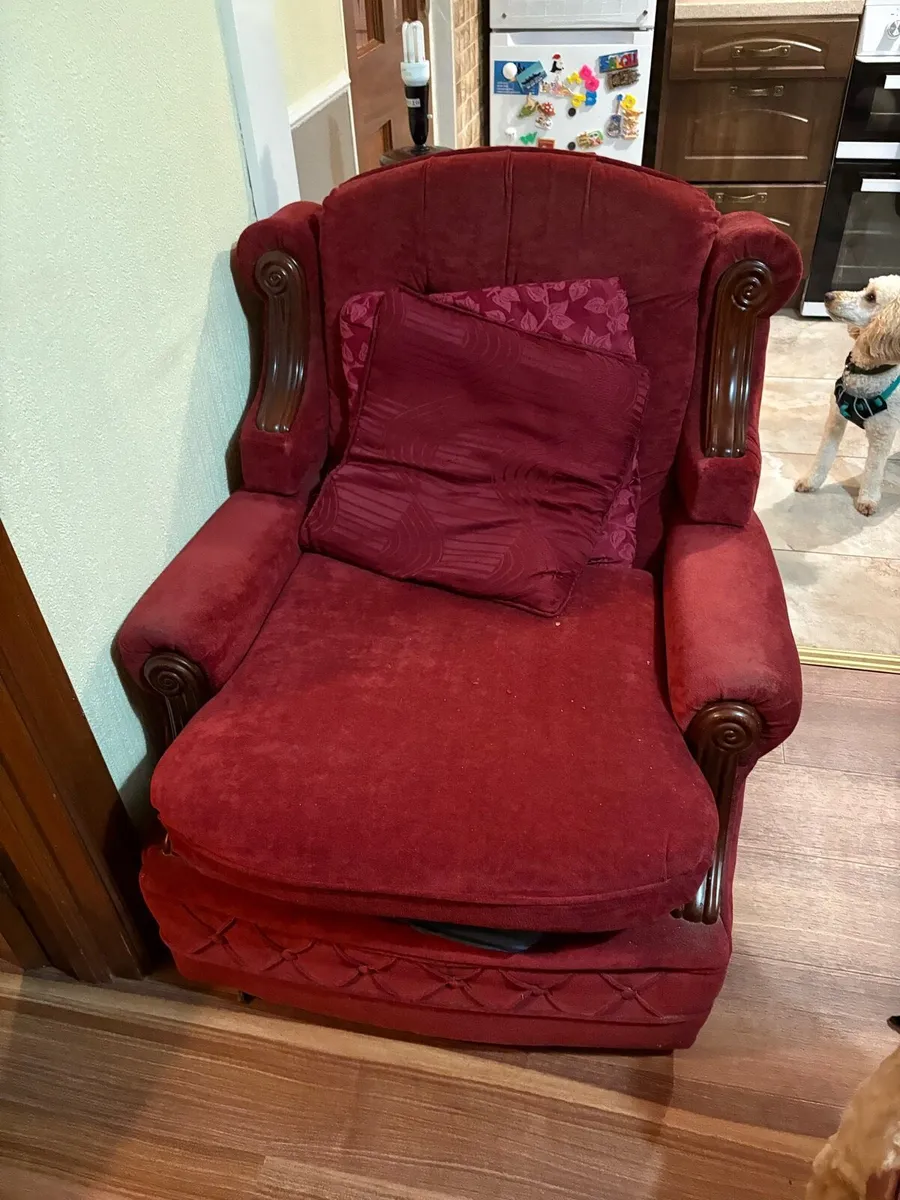 Sofa and arm chair - Image 2