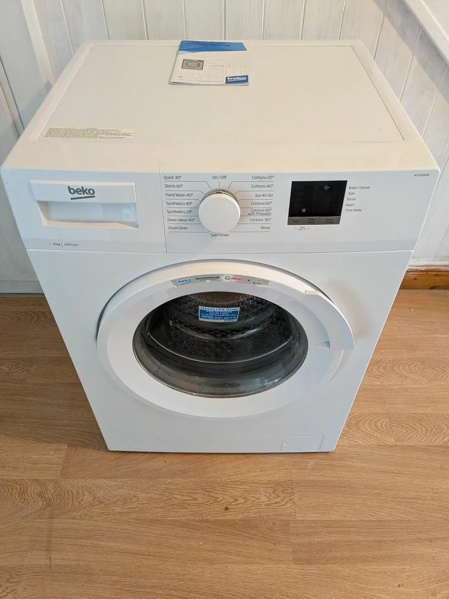 Beko 8kg 1200 spin Washing machine - Image 3
