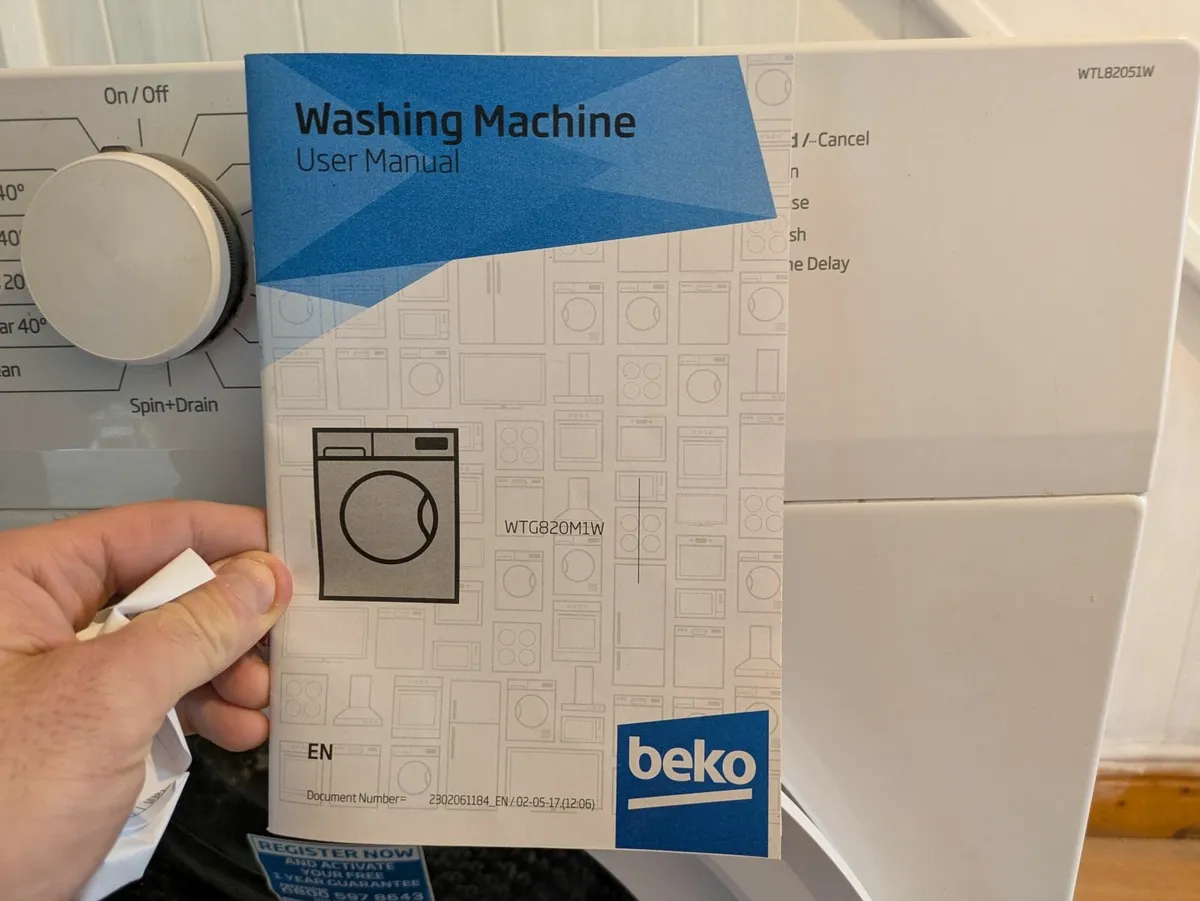 Beko 8kg 1200 spin Washing machine - Image 4