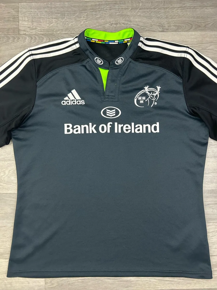 Adidas Munster Rugby Jersey Shirt Mens XL - Image 2
