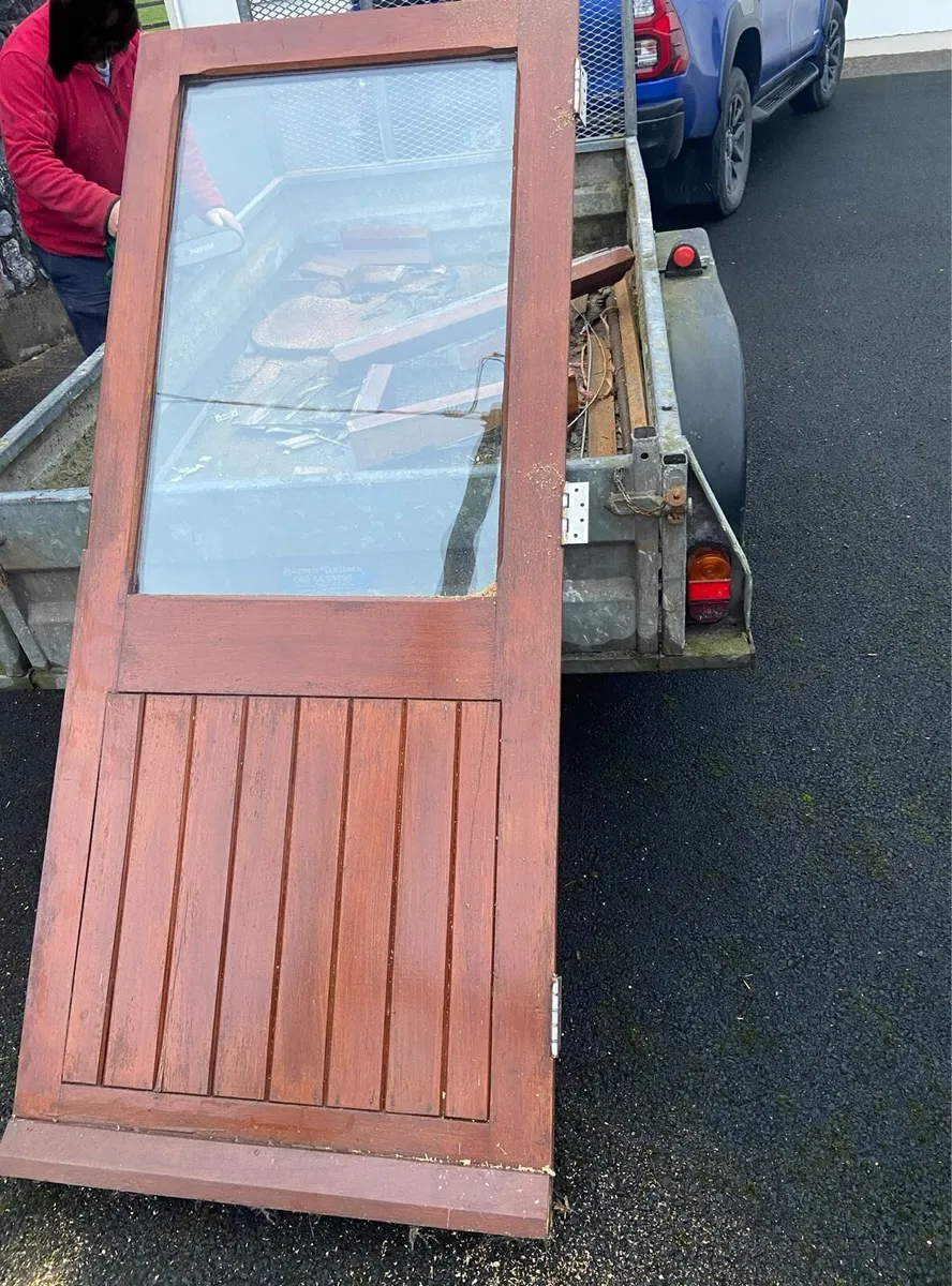 Solid Wooden Teak Doors - Image 3