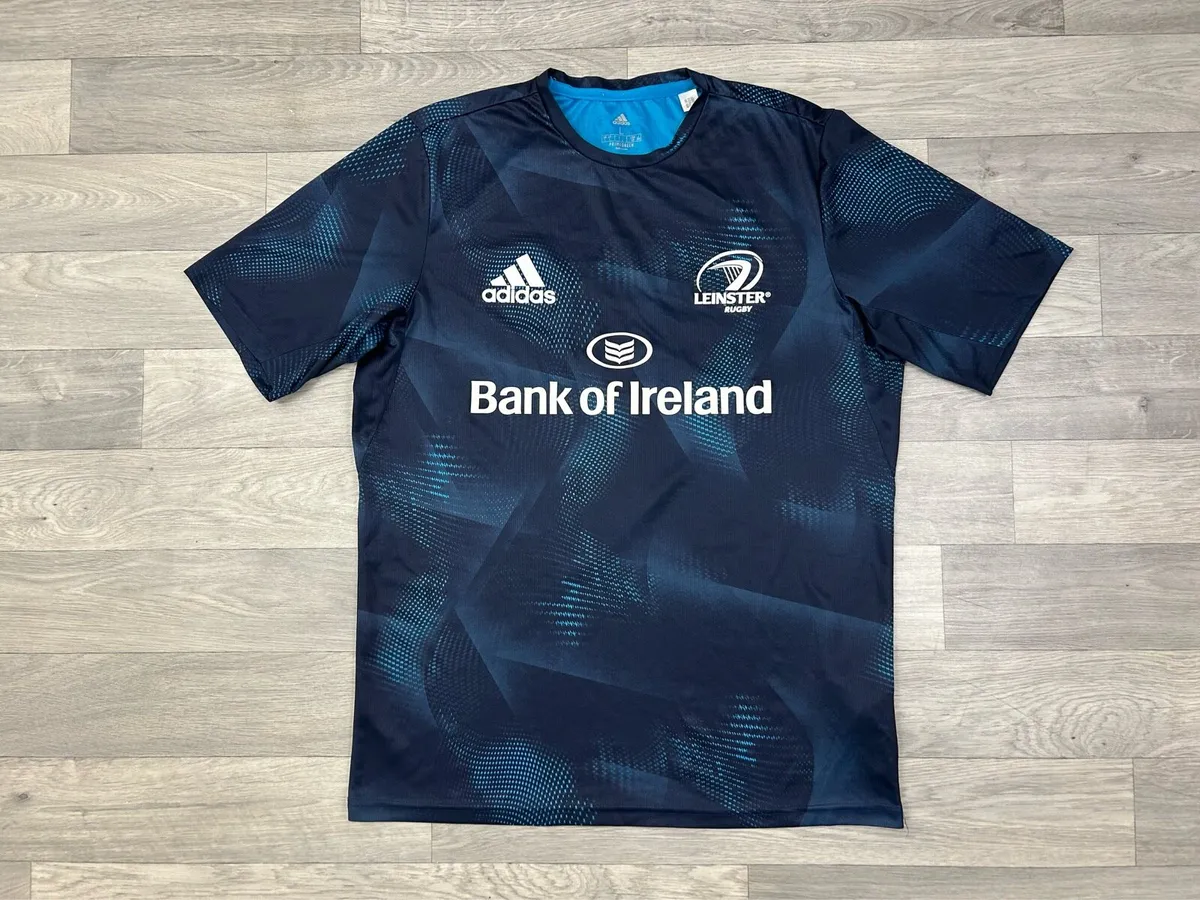 Adidas Leinster Rugby Jersey Shirt Mens Large - Image 1