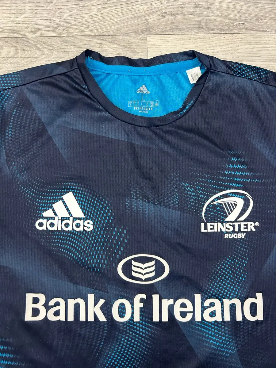 Adidas Leinster Rugby Jersey Shirt Mens Large - Image 3