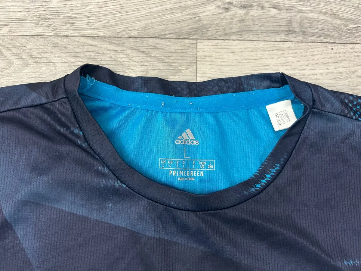 Adidas Leinster Rugby Jersey Shirt Mens Large - Image 4