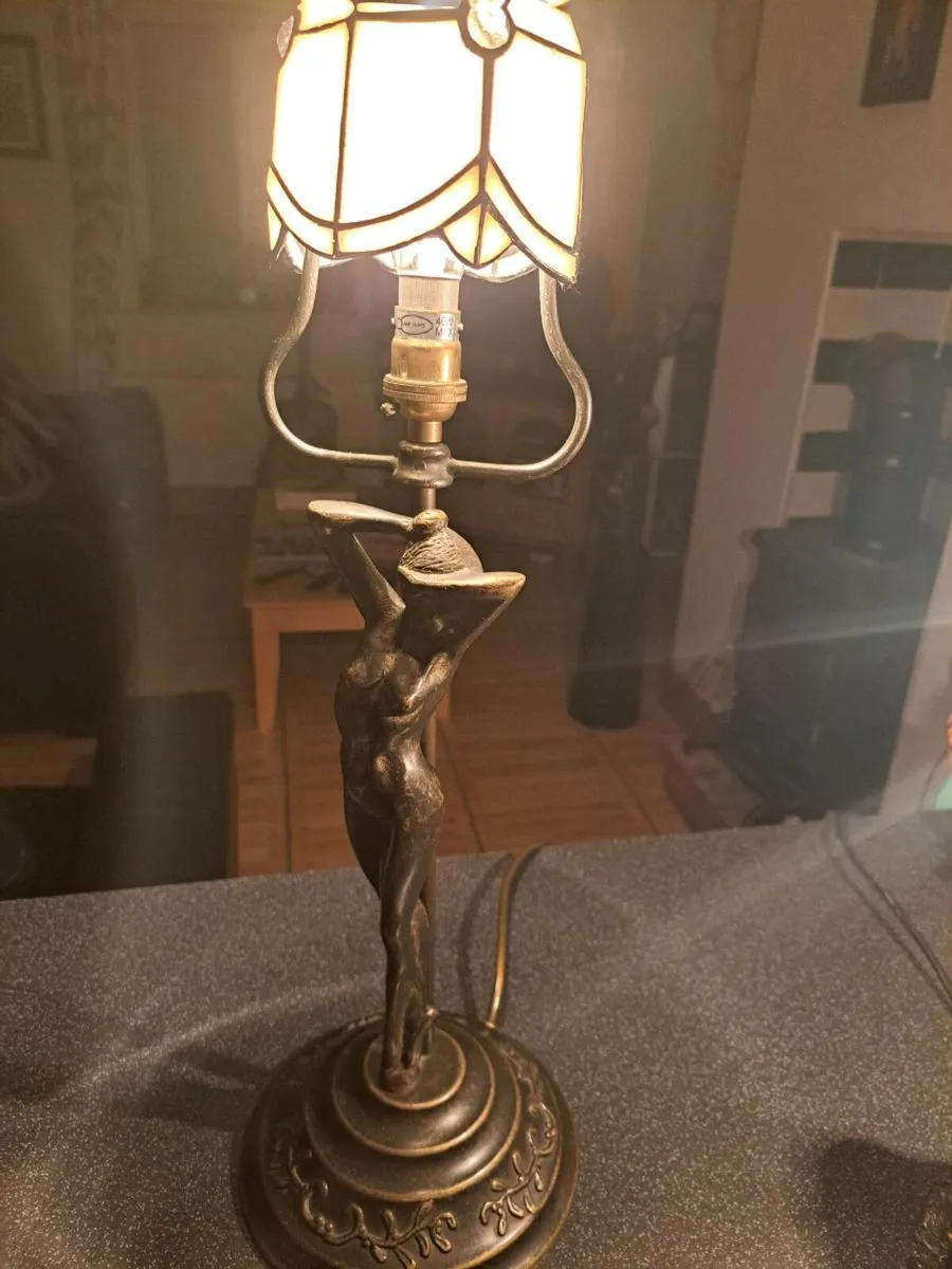 Solid Brass Lamp - Image 1