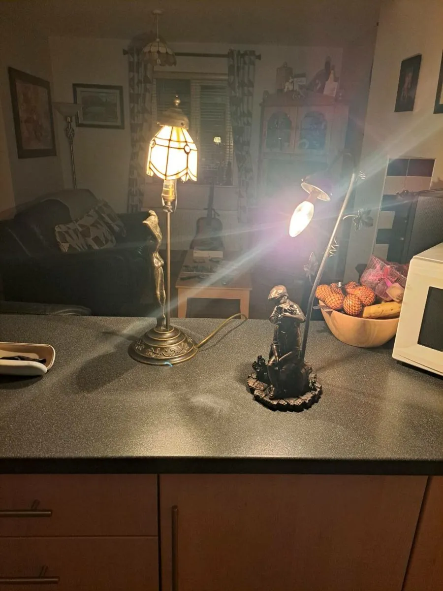 Solid Brass Lamp - Image 2